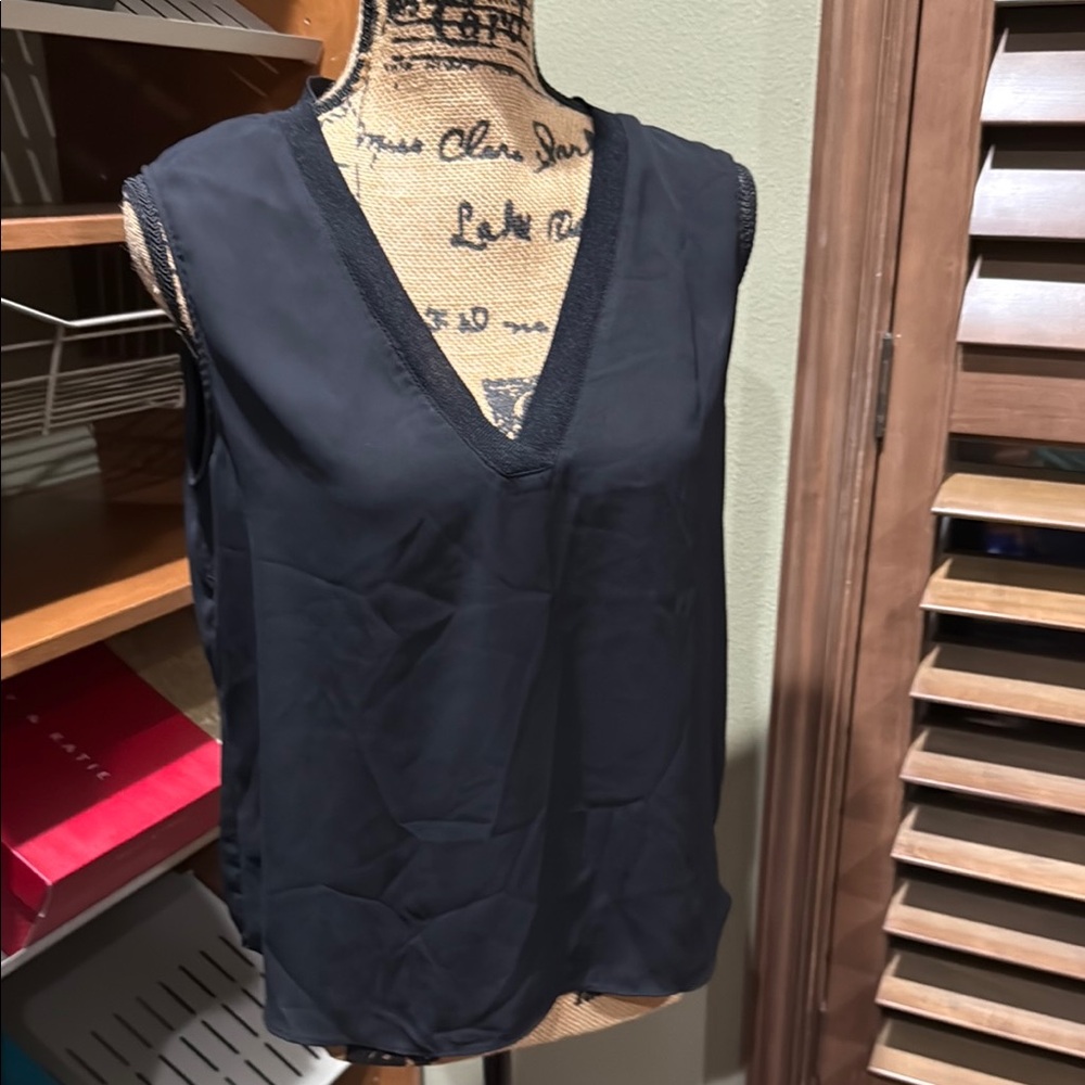 Worthington Black Sleeveless Tank Top